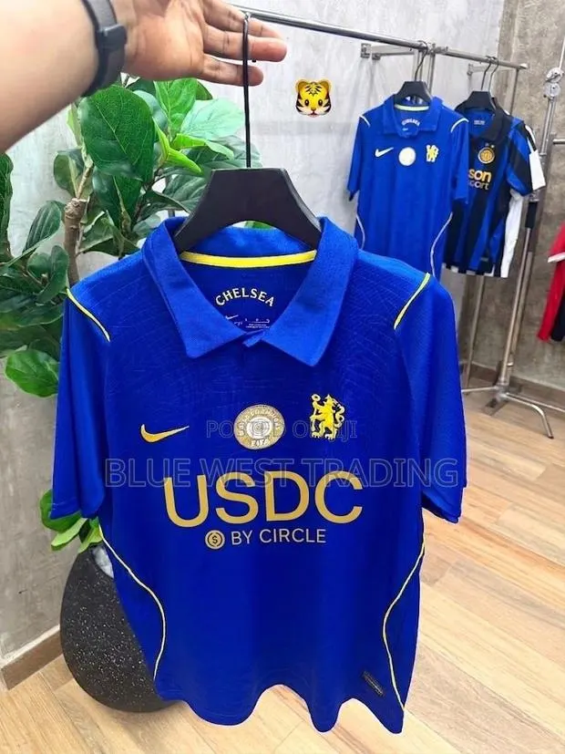 Chelsea 2026/2027 Home Jersey With Sponsorship Logo _ Chelsea Jerseys · Photo 1