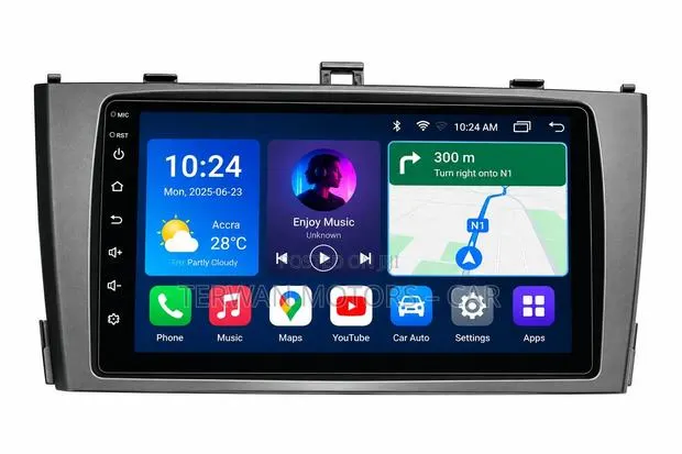 New Android Car Tape for Toyota Avensis 2009 to 2018 · Photo 1
