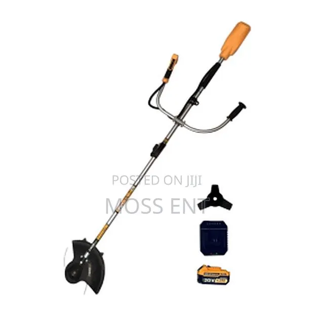 X-Tech Cordless Brush Cutter Set 20v 4a 1battery 1 Charger - Sgs5335 · Photo 1