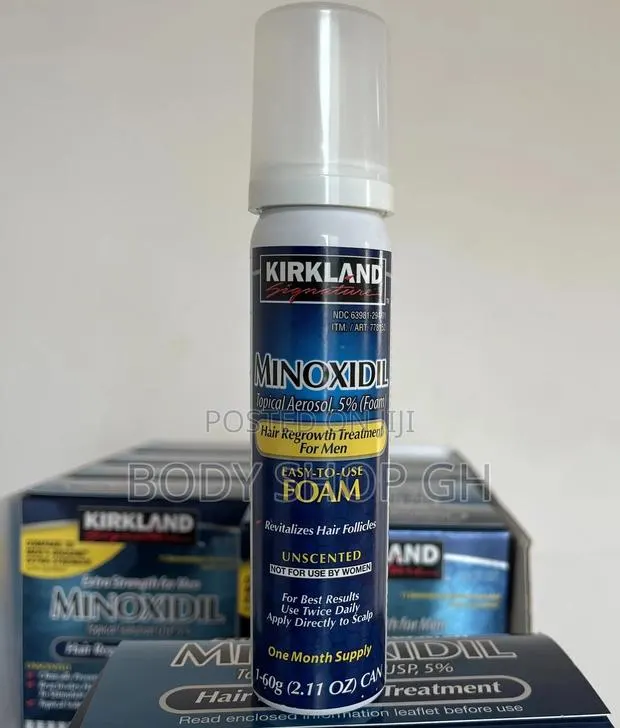Kirkland Minoxidil Foam for Hairline and Baldness Treatment · Photo 1