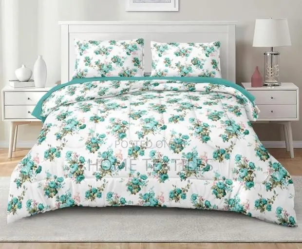 7piece Blue and White Combination Duvet Set for Queen/Double · Photo 1