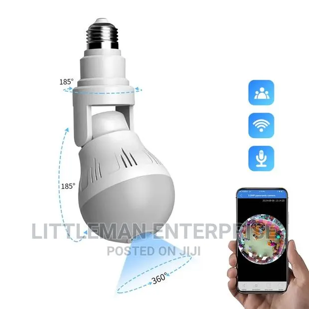 Bulb Camera Spy Wifi Wireless · Photo 1