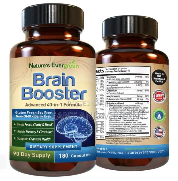 Brain Health Memory Booster, Focus Function Clarity Nootropic Supp · Photo 1
