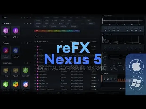 Refx Nexus 5 + Factory Library for Macos or Windows · Photo 1