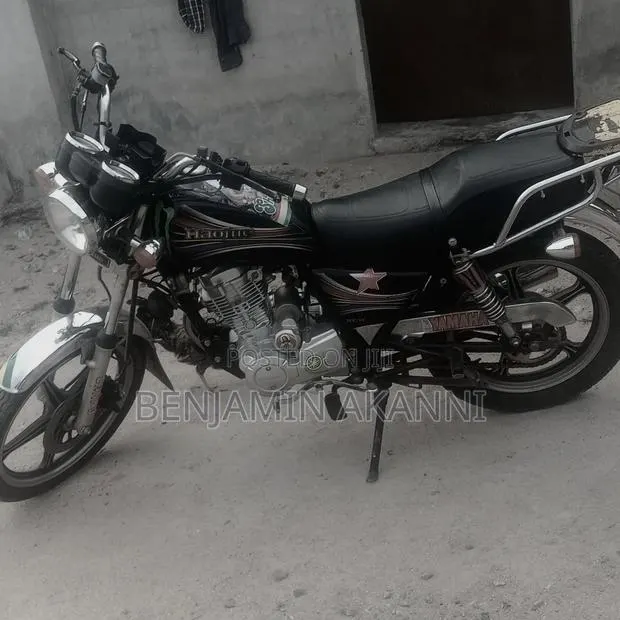 Haojue HJ125-8K 2025 Black · Photo 1