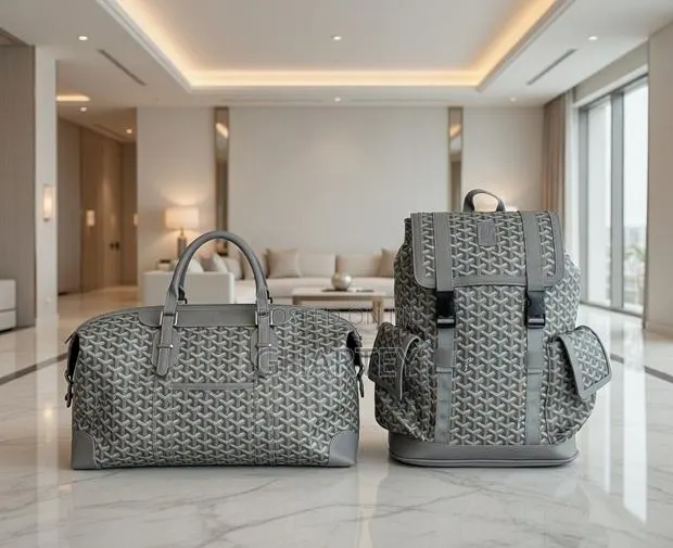 Luxury Signature Travel Set – Designer Duffel Backpack Duo · Photo 1