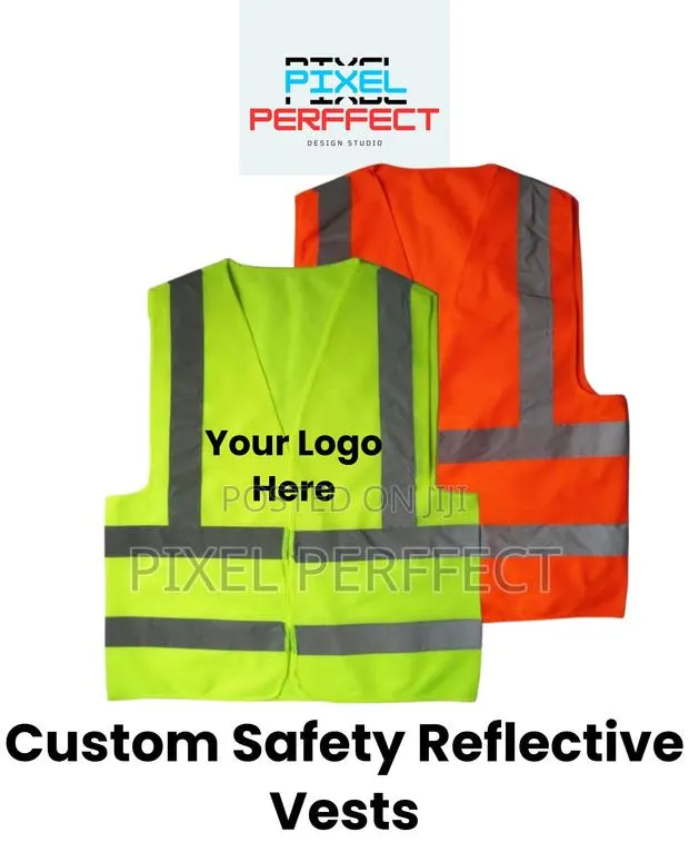 Safety Reflective Vest With Branding