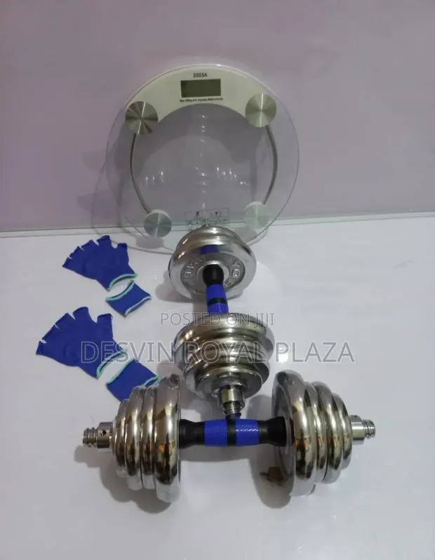 30kg Dumbbell + Digital Weighing Scale · Photo 1