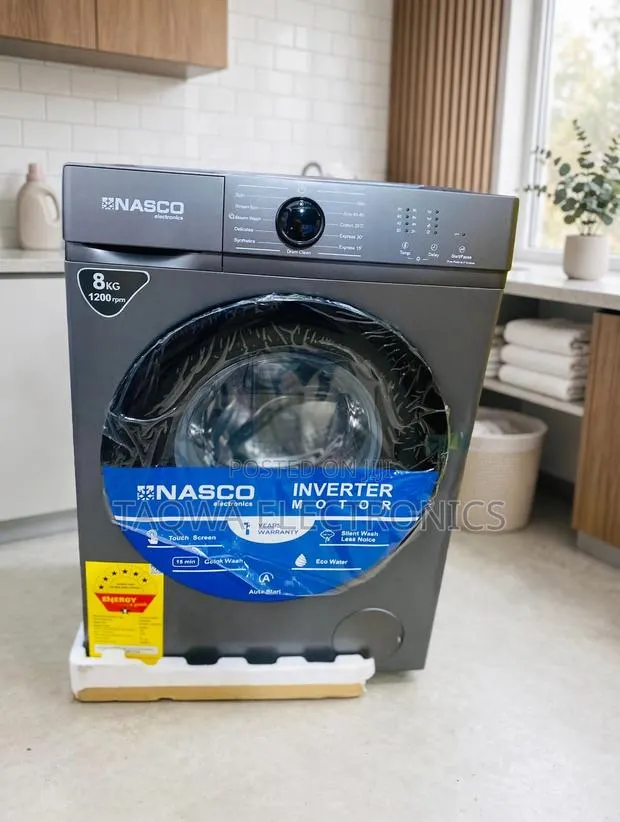 Quick Washing Nasco Front Load 8kg Washing Machine · Photo 1