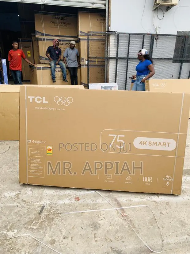 Get Unique TCL 75” Uhd Smart Screen Television(Black) · Photo 1