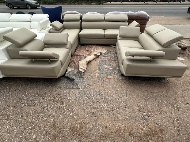 Comfortable 8 Seater Adjustable L Shape Sofa Set · Photo 1