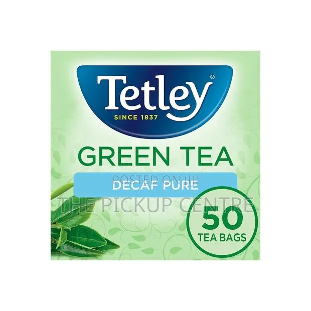 Tetley Pure Green Tea Decaf 50 Bags · Photo 1
