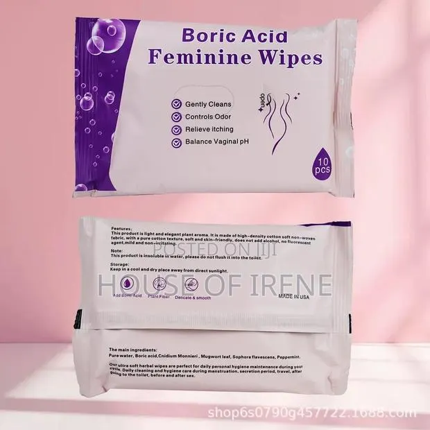 Boric Acid Feminine Wipes · Photo 1