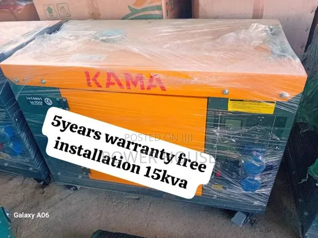 Noble Pinnacle Kama Diesel Generator 15kva 16500watts 15kva · Photo 1