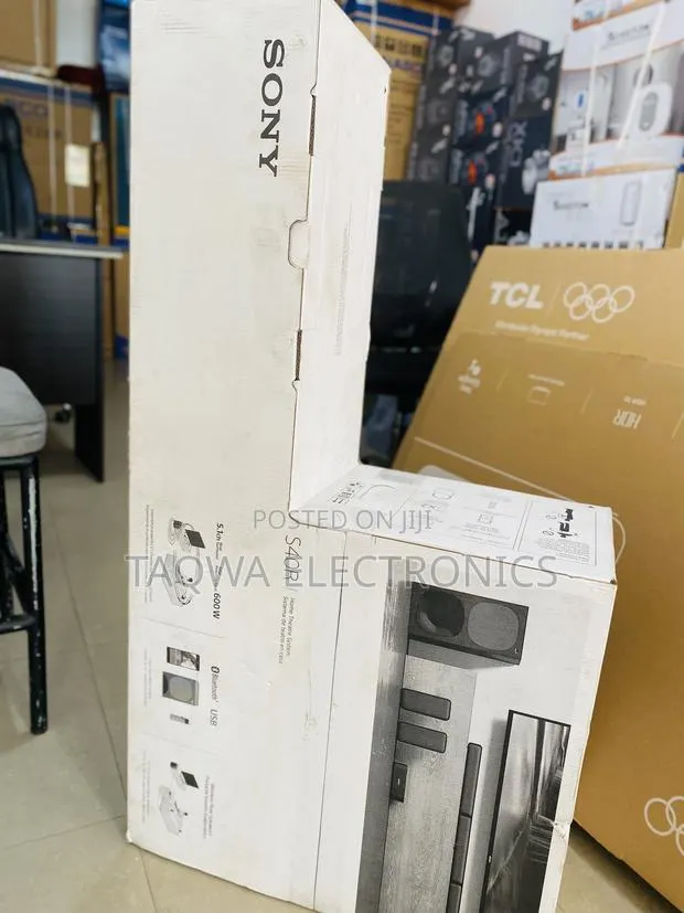 Real- 5.1ch -With 600 Wattage,Sony-Ht-S40r Sound Bar · Photo 1