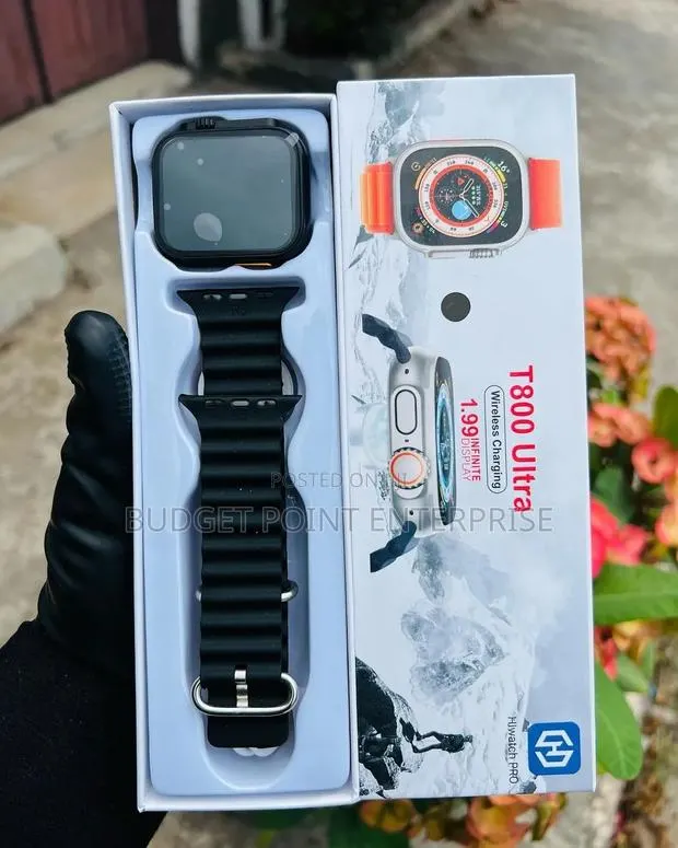 T800 Ultra Smart Watch Black