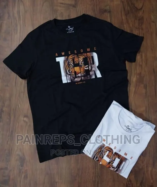 Nysa Printed Cotton Tshirts-Factory Price-Moq 500pcs or More · Photo 1