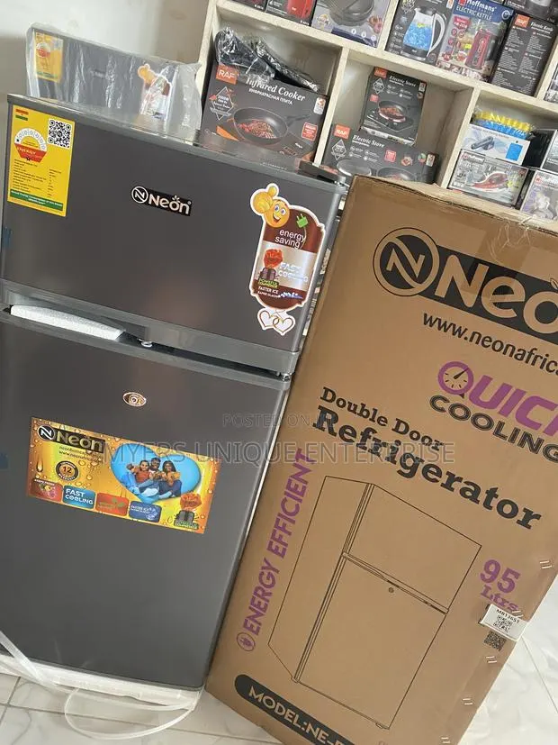 Powerful Compressor Double Door Fridge(95L) · Photo 1