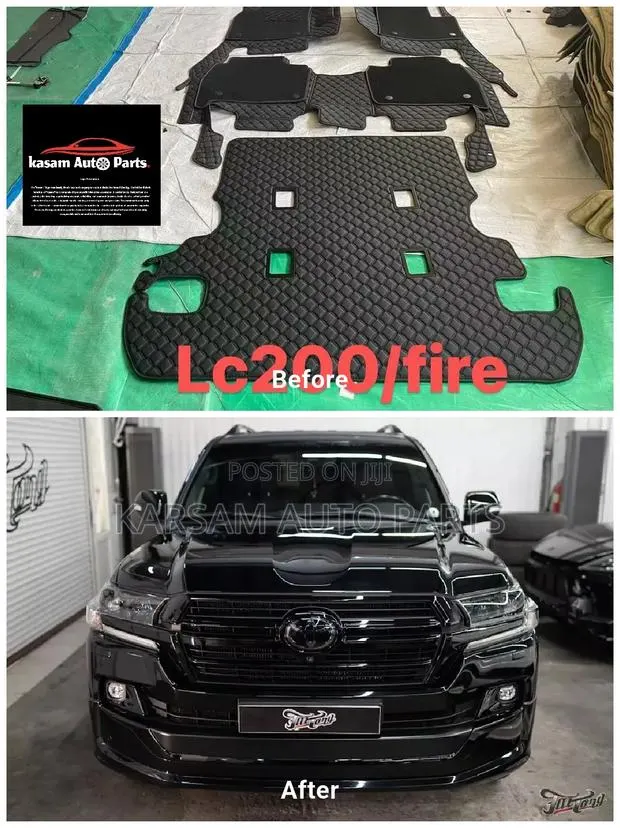LC 200/Fire Landcruise Full Carpet Mat and Boot Mat · Photo 1