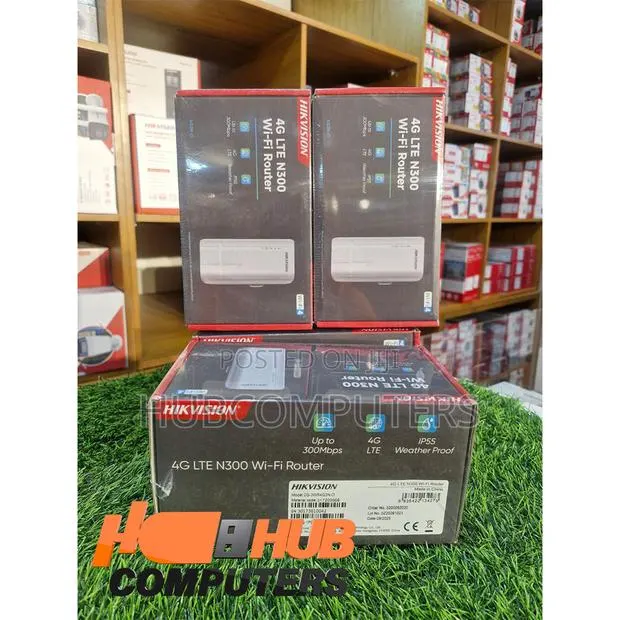 Hikvision Ds-3wr4g3n-O 4g Lte Wi-Fi Router 300mbps · Photo 1