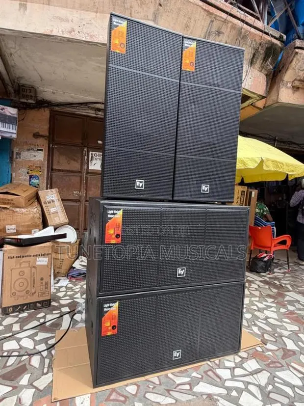 Ev Full Range, Double Bass Complete Amplifier Rack Set · Photo 1
