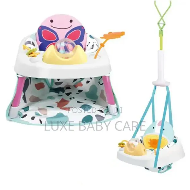 2-in-1 Doorway Jumper, Music Lights for Babies, · Photo 1