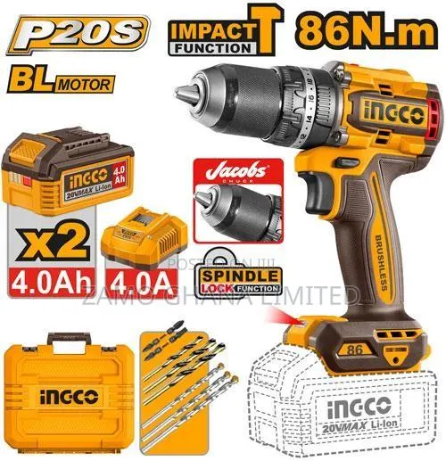 Brushless Cordless Impact Drill - Cidli208689 · Photo 1
