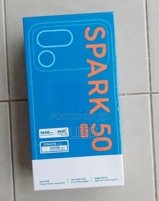 New Tecno Spark 50 Pro 256 GB Blue · Photo 1