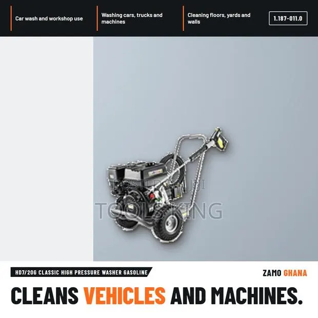 Hd7/20g Classic High Pressure Washer Gasoline - 1.187-011.0 · Photo 1