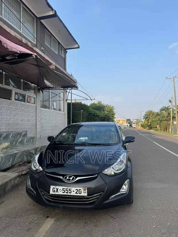 Hyundai Elantra Limited 4dr Sedan (1.8L 4cyl 6A) 2014 Black · Photo 1