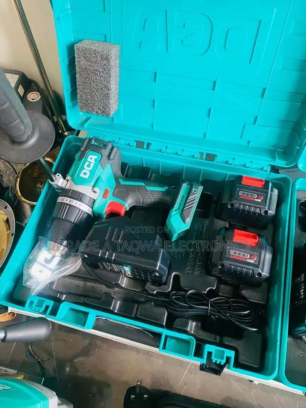 DCA 13mm 20V Cordless Brushless 2-Speed Hammer Drill · Photo 1