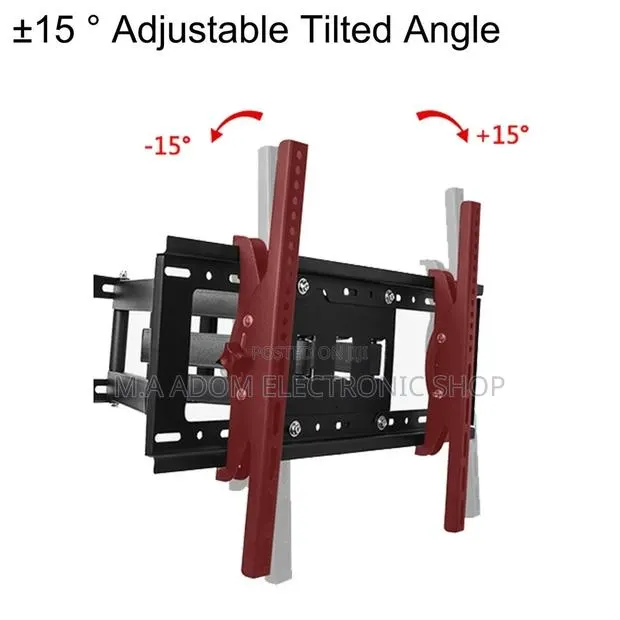 33”-65” Double Arm Swivel Adjustable Tv Mount · Photo 1