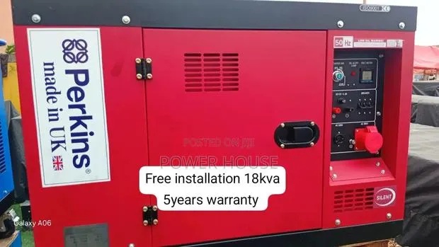 18kVA Standby Diesel Generator – Stablr Supply
Original Perkins 18kVA · Photo 1