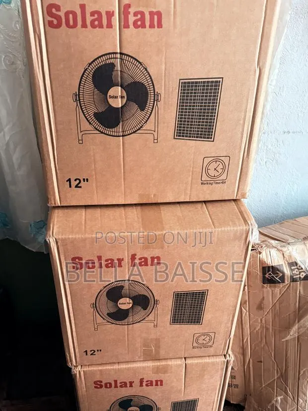 2 in 1 Solar Fan · Photo 1