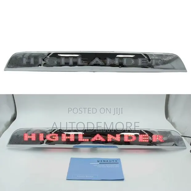 Toyota Highlander 2008-2013 Truck Tailgate Molding Led Type · Photo 1