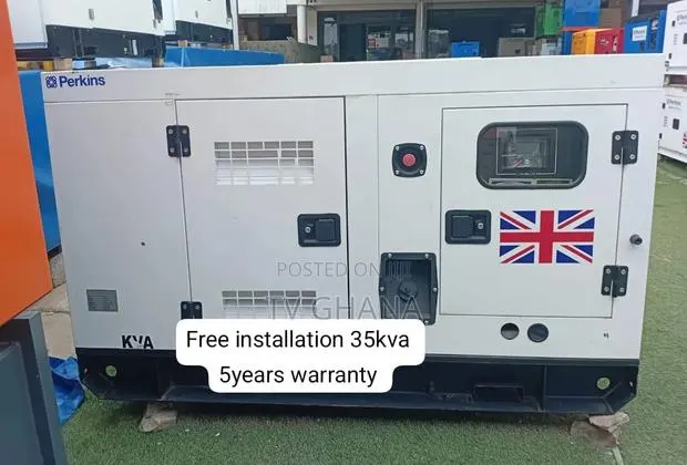 Perkins 35kVA Water Cooled Genset – Tough Dependable35kva · Photo 1