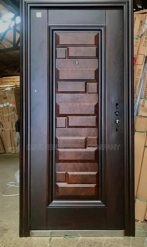 Normal Security Brown Door · Photo 1