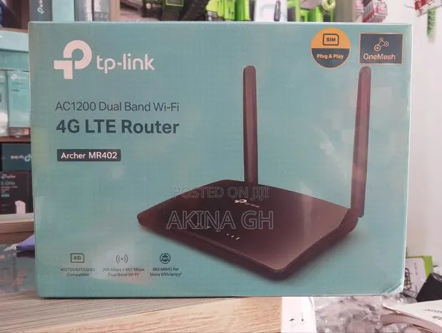 Tp Link Ac1200 Dual Band Wi-Fi 4g Lte Router (Archer Mr402) · Photo 1