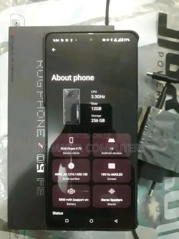 New Asus ROG Phone 9 FE 256 GB Black · Photo 1