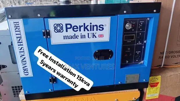 Heavy-Duty Perkins 15kva Generator With Reliable Diesel Engine 15kva · Photo 1