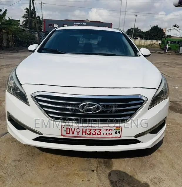 Hyundai Sonata 2016 White · Photo 1