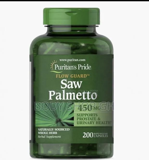 Puritan’S Pride Saw Palmetto - 200mg - Flow Guard · Photo 1