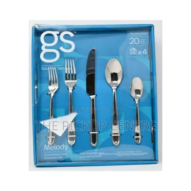 Gourmet Settings Melody Collection 20-Piece Flatware Set · Photo 1