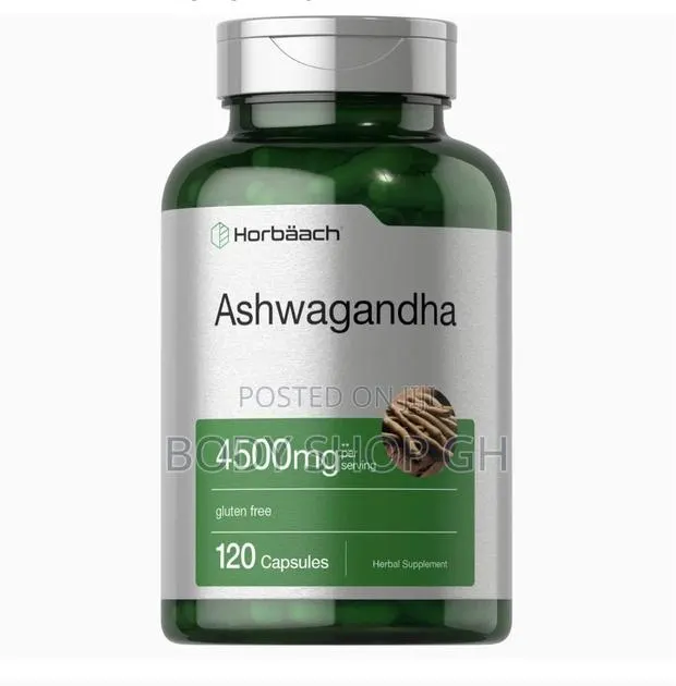 Ashwagandha Capsules | 120 Count | Maximum Strength · Photo 1