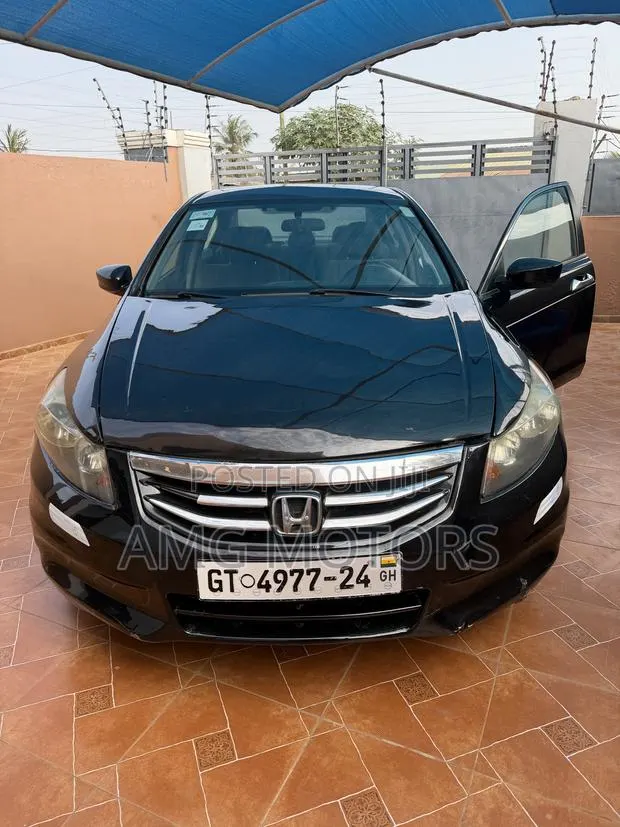 Honda Accord Sedan LX Automatic 2012 Black · Photo 1