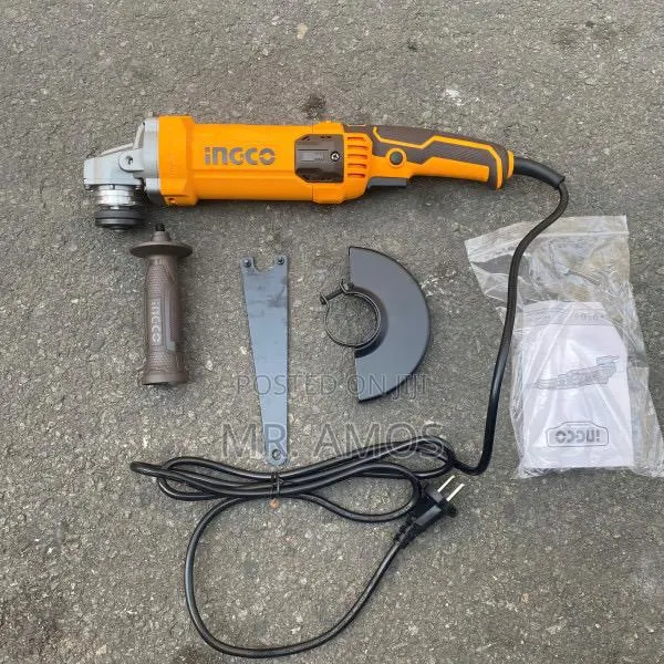 1100 Watt Angle Grinder With Auxiliary Handle - Ag110038 · Photo 1