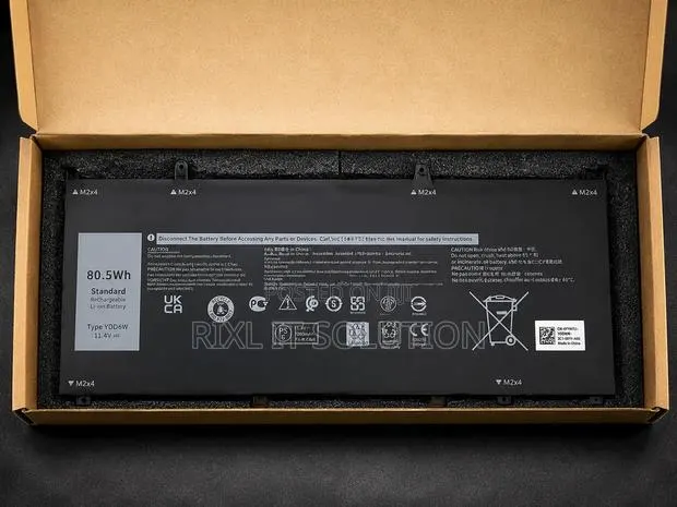 Original Dell Alienware X14 R1/R2 VG661 80.5Wh Replacement Battery Pro · Photo 1