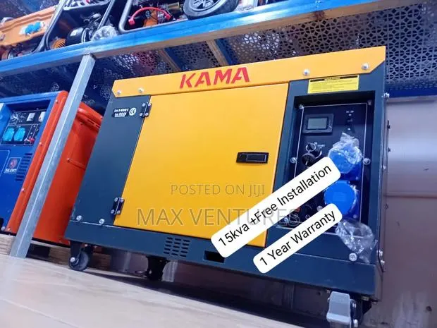 Kama 15kva Diesel Generator Backup for Electricity Power Off · Photo 1