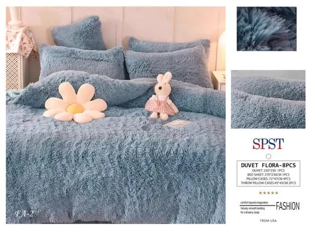 Fluffy Duvet Set (11 Piece Set] · Photo 1