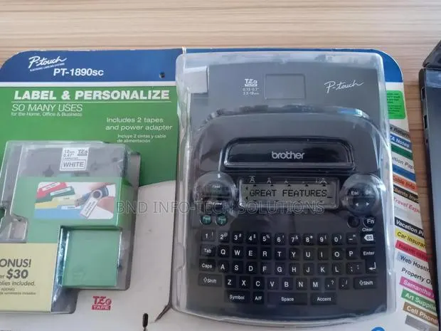 Brother P Touch Pt 1890sc Deluxe Home Office Labeler · Photo 1